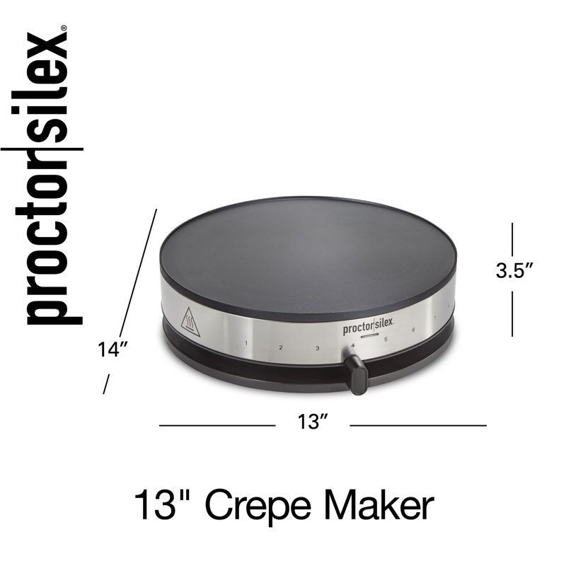 Proctor Silex Crepe Maker, 13" Crepe Maker, 38400PS & Reviews Wayfair